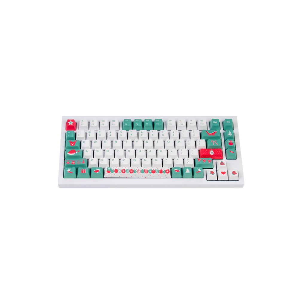 KEYC-JM-74 - Keychron Keycap Set Christmas Tree PBT Dye-Sub ANSI OEM US Q1 / Q2 / K2 / K6