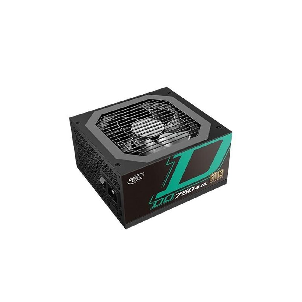 SP-DQ750-M-V2L - Deepcool 750w 80plus gold full modular PSU with 100% High quality Japanese capacitors