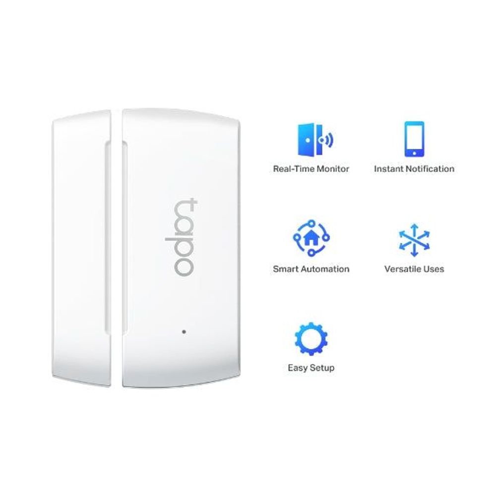 TP-Link Tapo T110 smart contact sensor, white housing with small indicator
