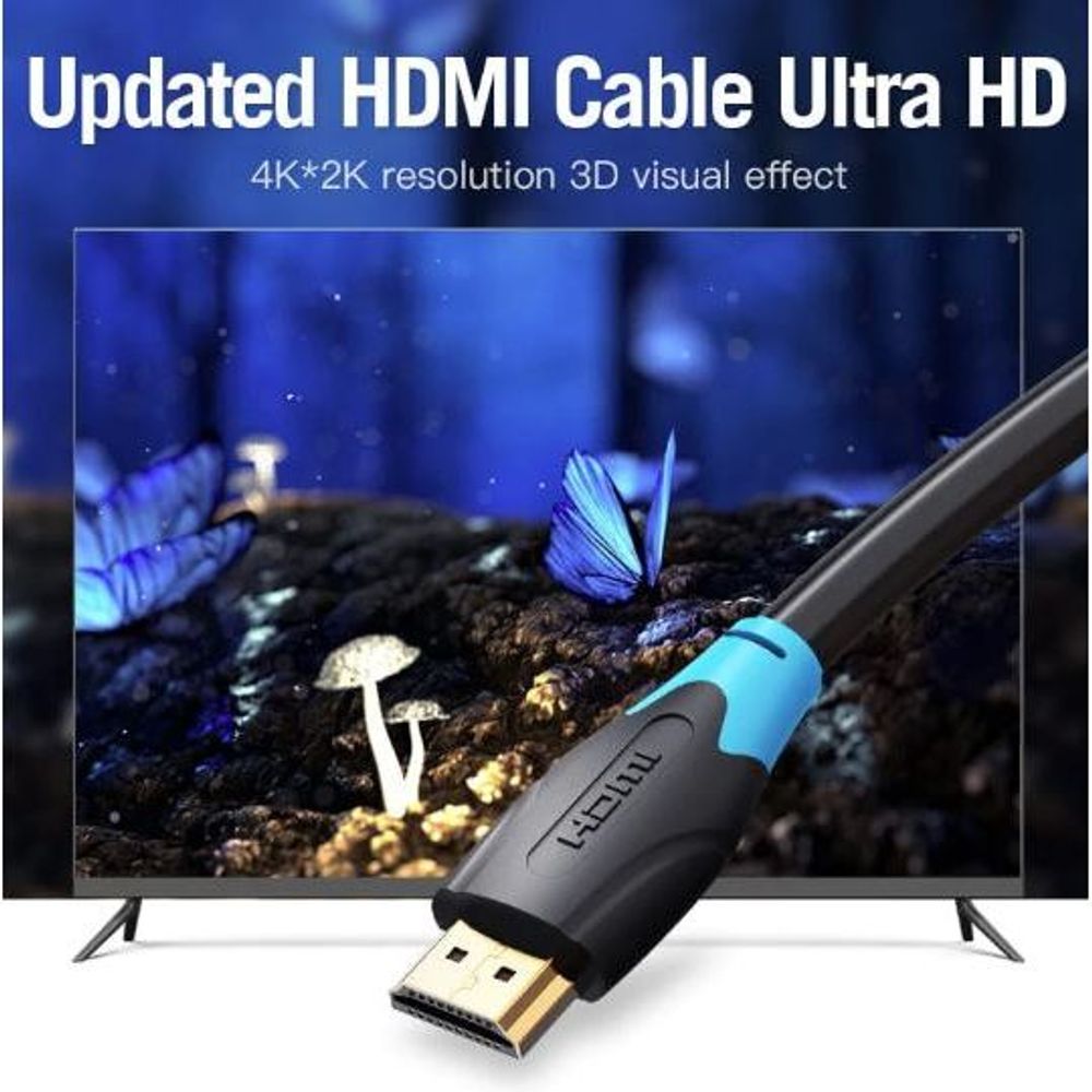 VEN-AACBJ - Vention HDMI Cable 5M Black