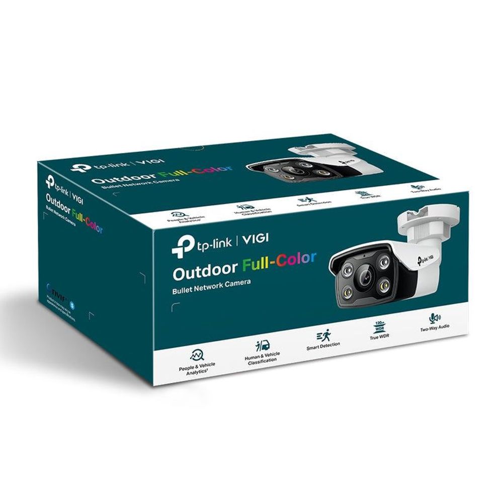 TP-Link VIGI outdoor full-color bullet network camera retail box
