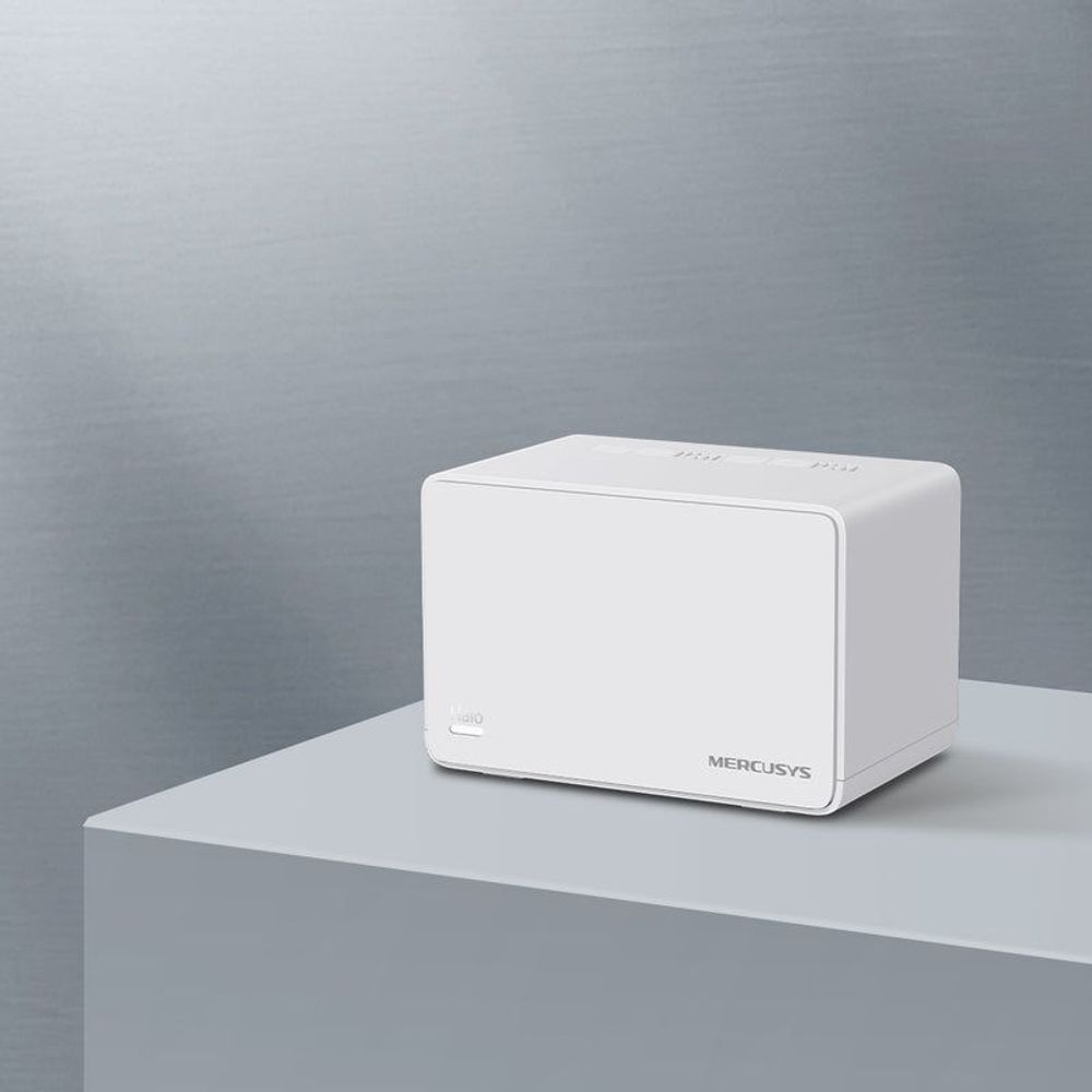 Mercusys Halo H80X mesh Wi-Fi node, white compact unit