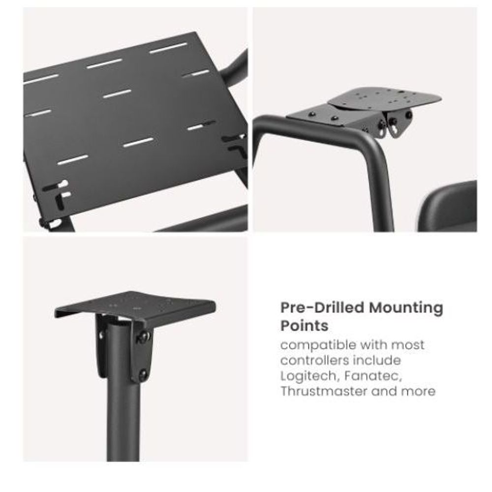 Bracom Racing Simulator Cockpit with Gear Shift Mount