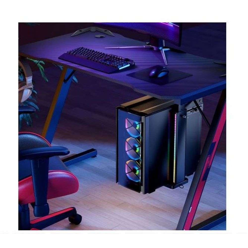 activiva RGB Ultra-Wide Adjustable Wall & Under-Desk Gaming PC Mount