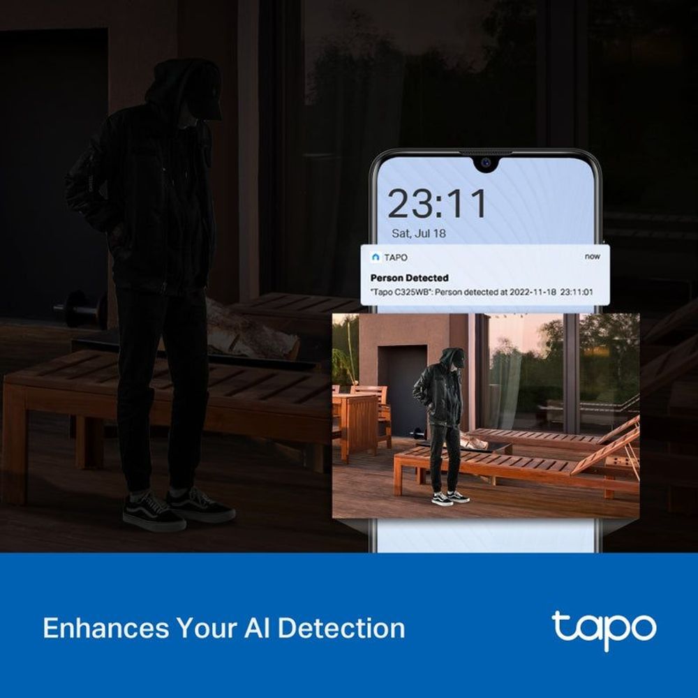 TL-TAPOC325WB - TP-Link Tapo C325WB Outdoor Security Wi-Fi Camera