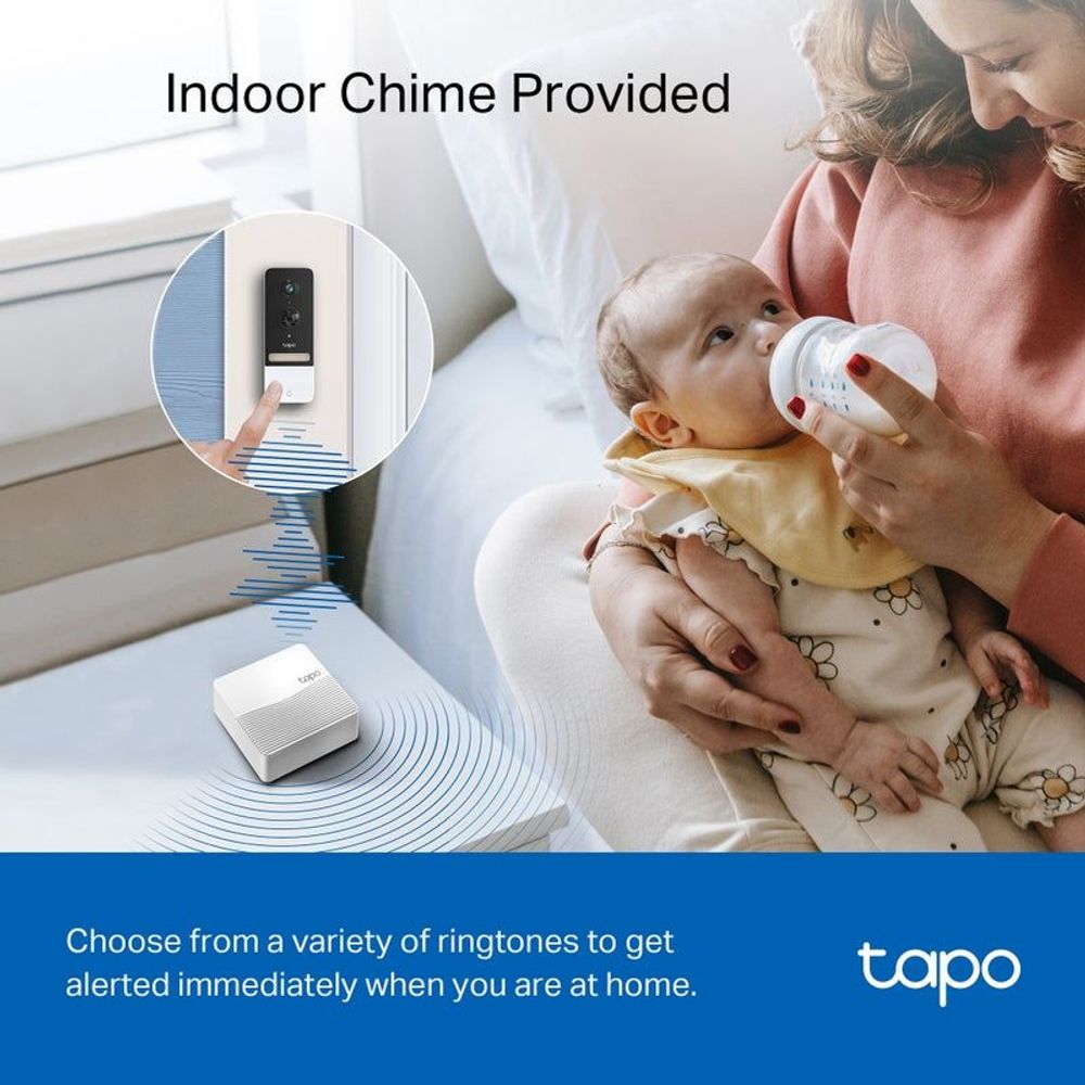TL-TAPOD230S1 - TP-Link Tapo D230S1 Tapo Smart IoT Hub Smart Doorbell with Chime