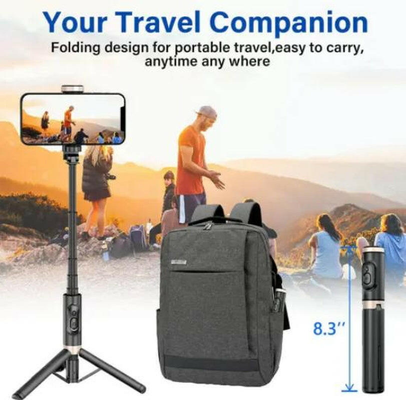 28" Portable Multifunctional Selfie Stick Tripod