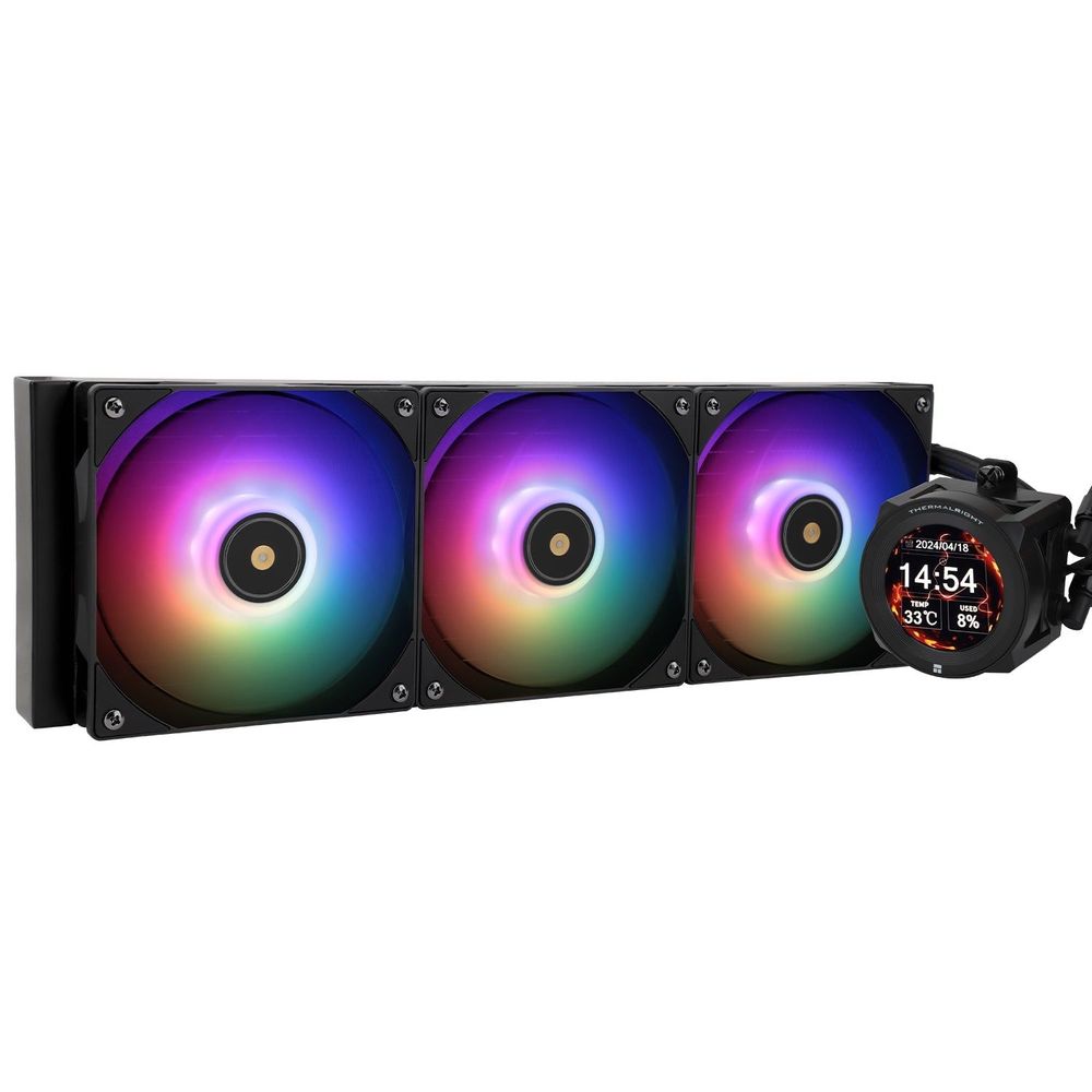 Thermalright Core Vision 360 Black Argb AIO CPU Cooler Default Title