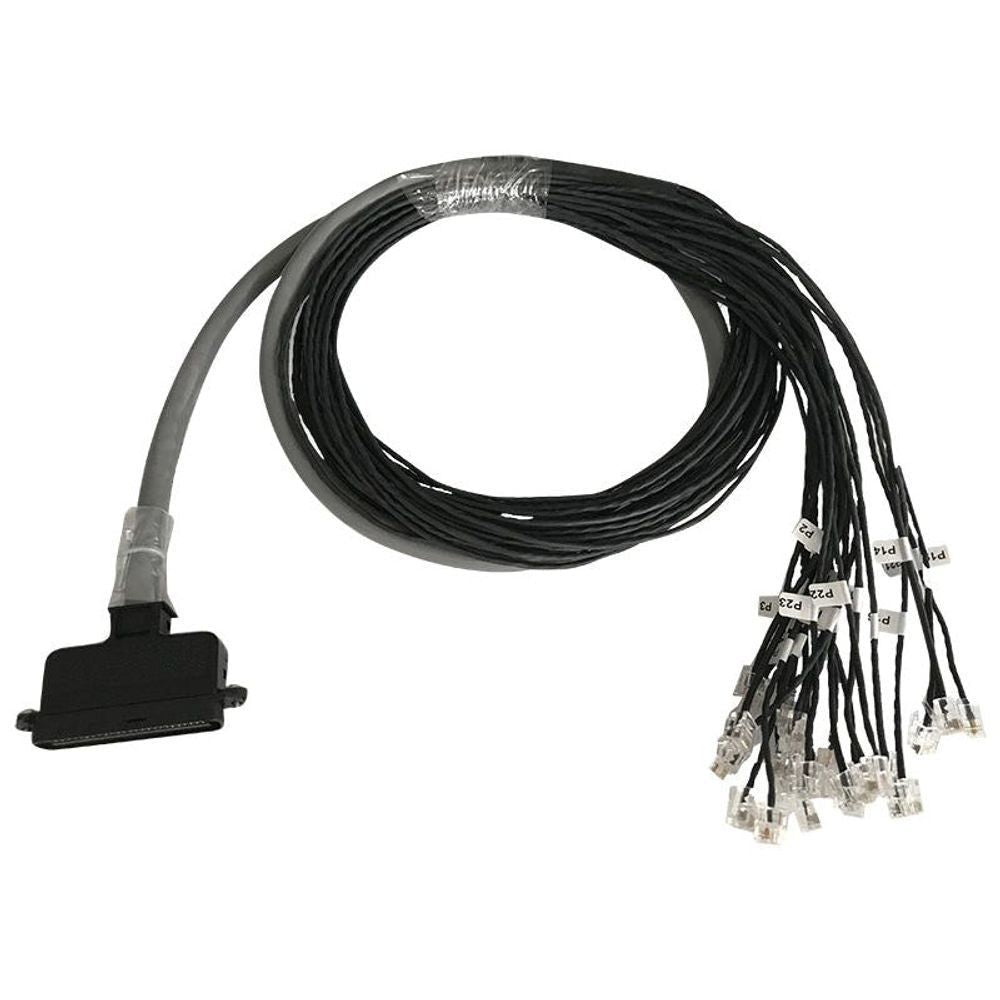 10-50TELCO24RJ1 - Patton 10-50TELCO/24RJ11 6 Foot Cable 50 PIN TELCO to 24 RJ11 Plugs