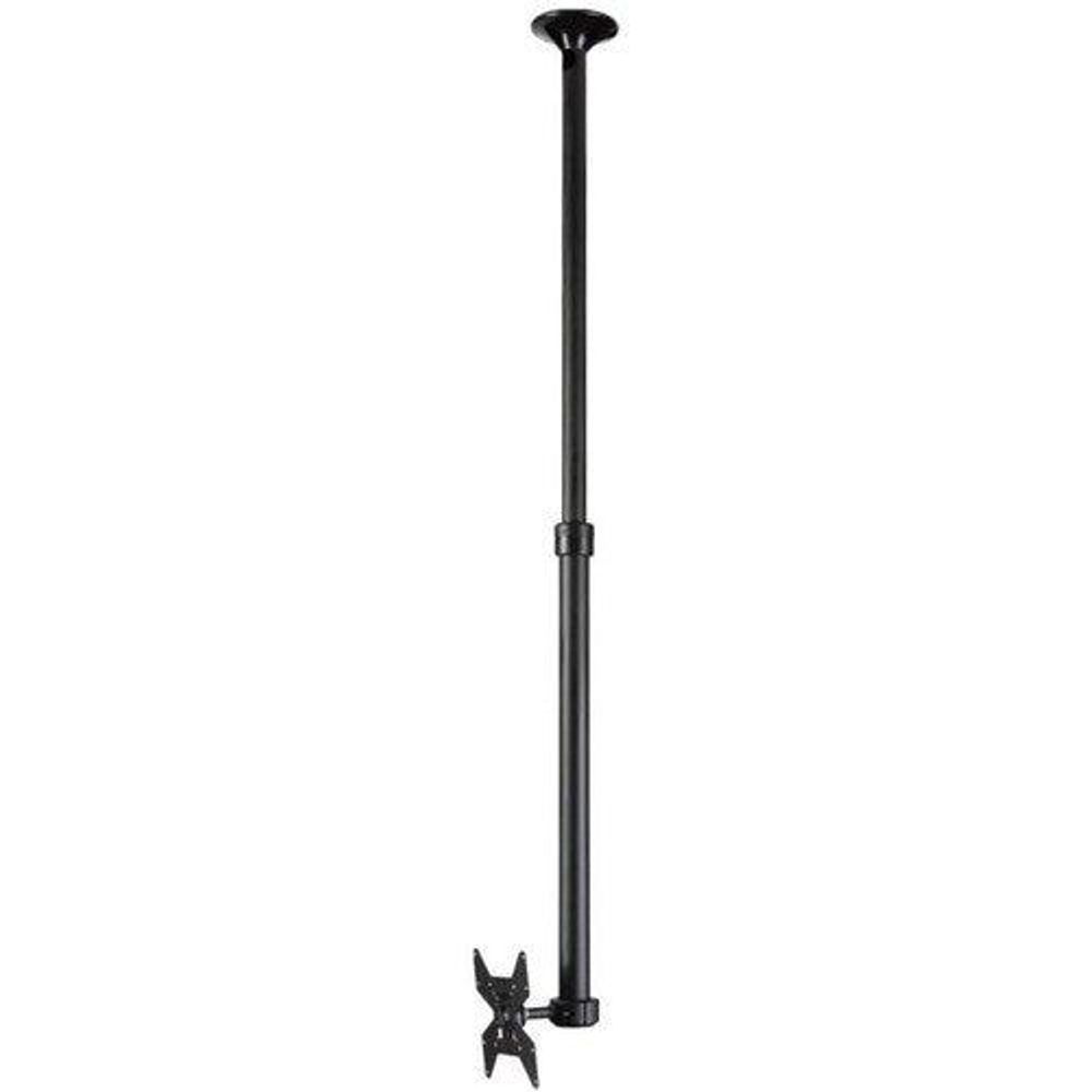 TH-1040-CTL - Atdec TH-1040-CTL Pole Mount for Flat Panel Display - Black - Height Adjust