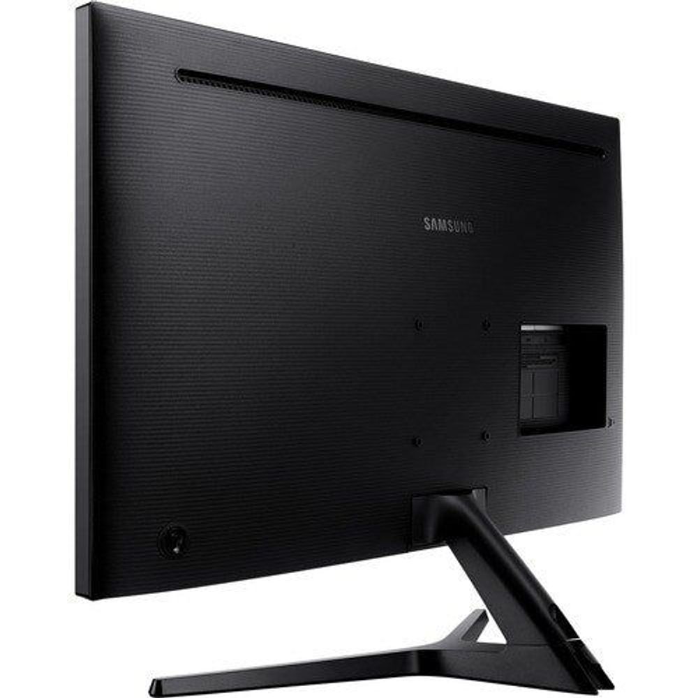 Samsung monitor back view with wall-mount area and central power indicator