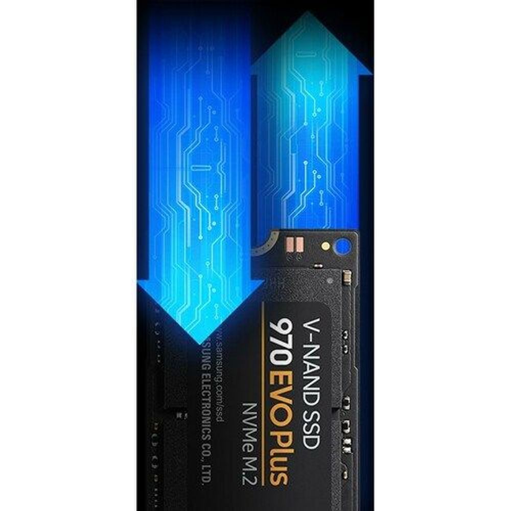 Samsung 970 EVO Plus 1TB NVMe M.2 SSD with V-NAND SSD 970 EVO Plus marking