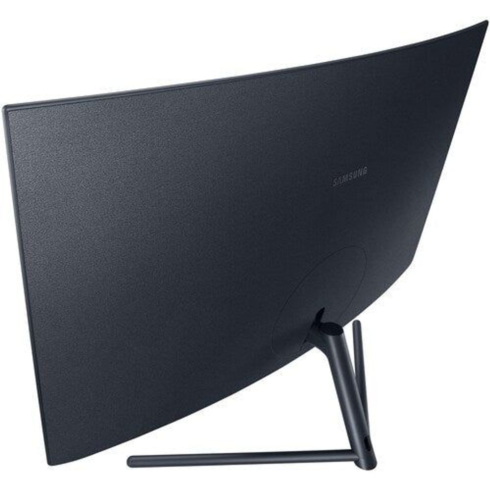Samsung curved UHD monitor back panel with stand and adjustable base
