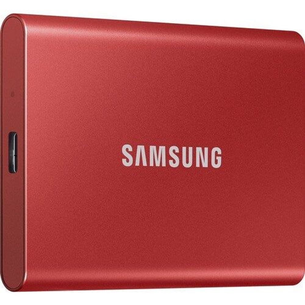 MU-PC1T0R/WW - Samsung T7 MU-PC1T0R/WW 1 TB Portable Solid State Drive - External - P