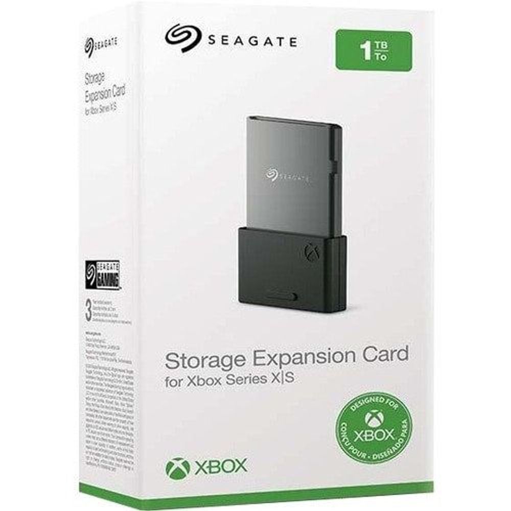 Seagate storage expansion card box for Xbox Series X S, 1TB capacity