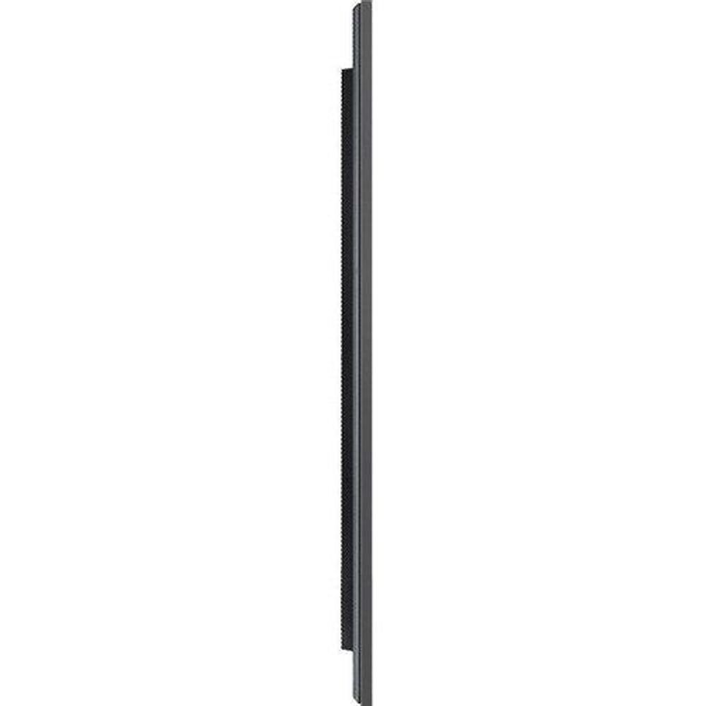 85-inch LCD digital signage display, slim side edge, black
