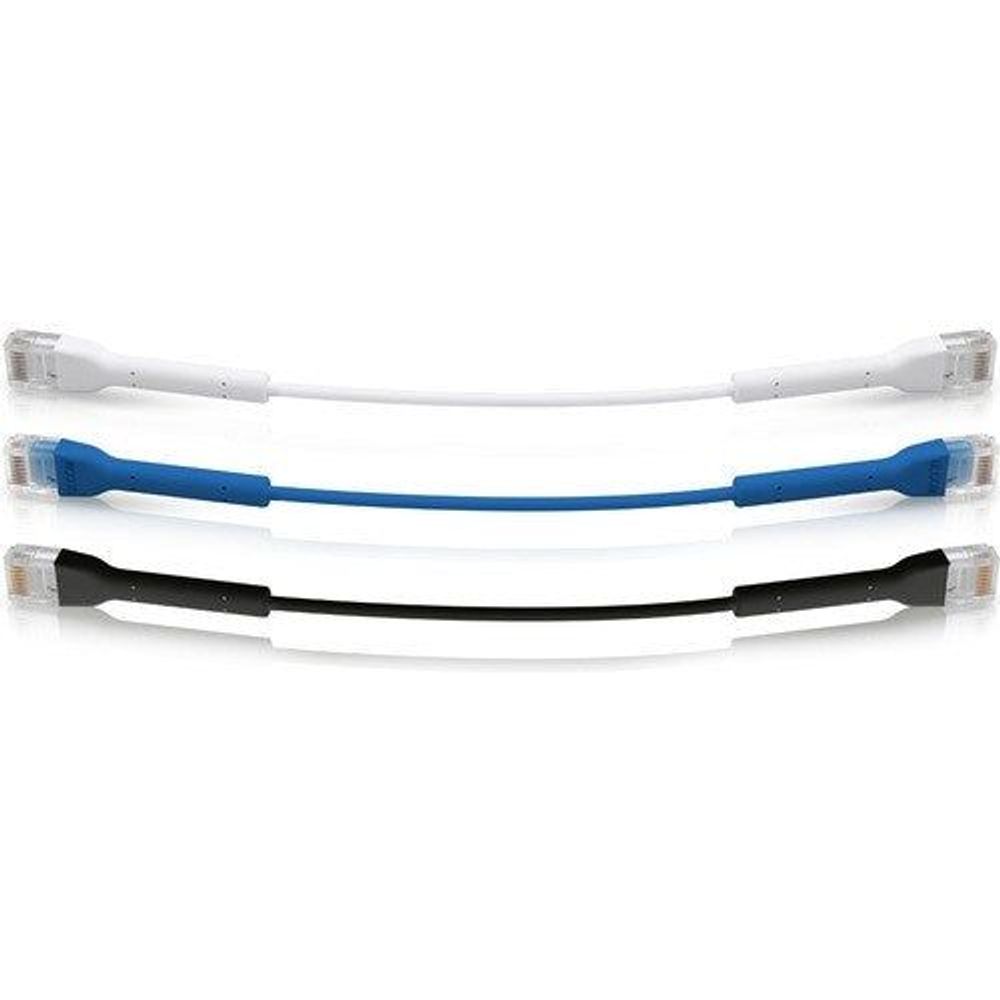 U-CABLE-PATCH-0.3M-RJ45-BK - Ubiquiti Ethernet Patch Cable - 30 cm Category 6 Network Cable for Network