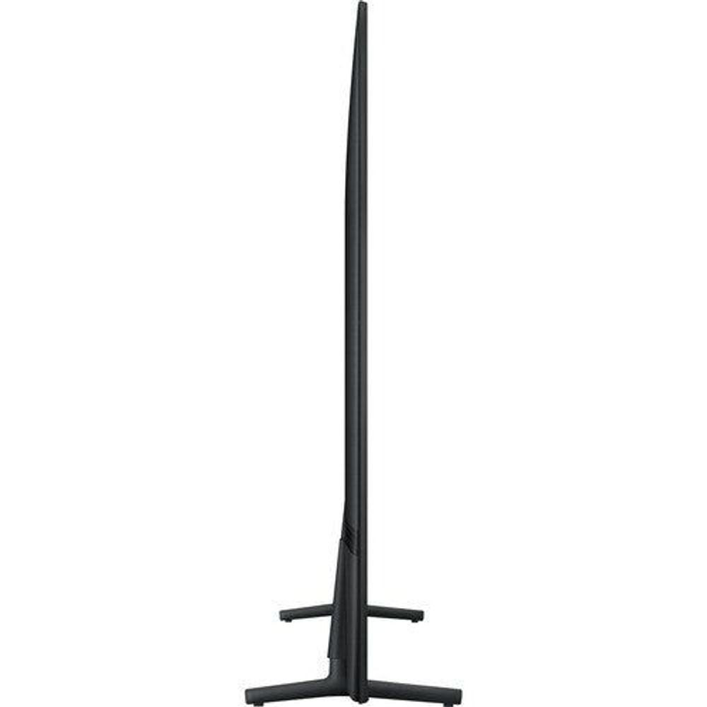 Samsung 43-inch Smart LED TV stand view with slim black legs