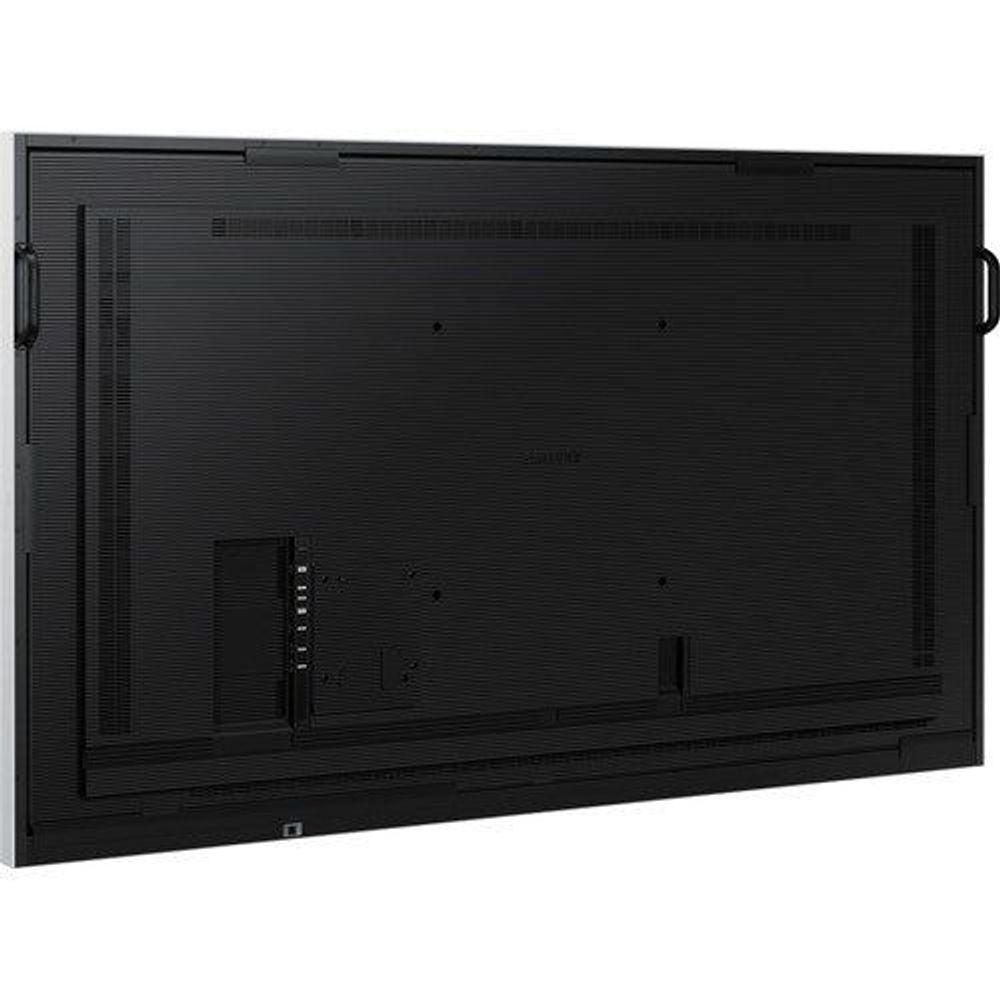 Samsung 85-inch interactive display back panel with ventilation and mounting hardware