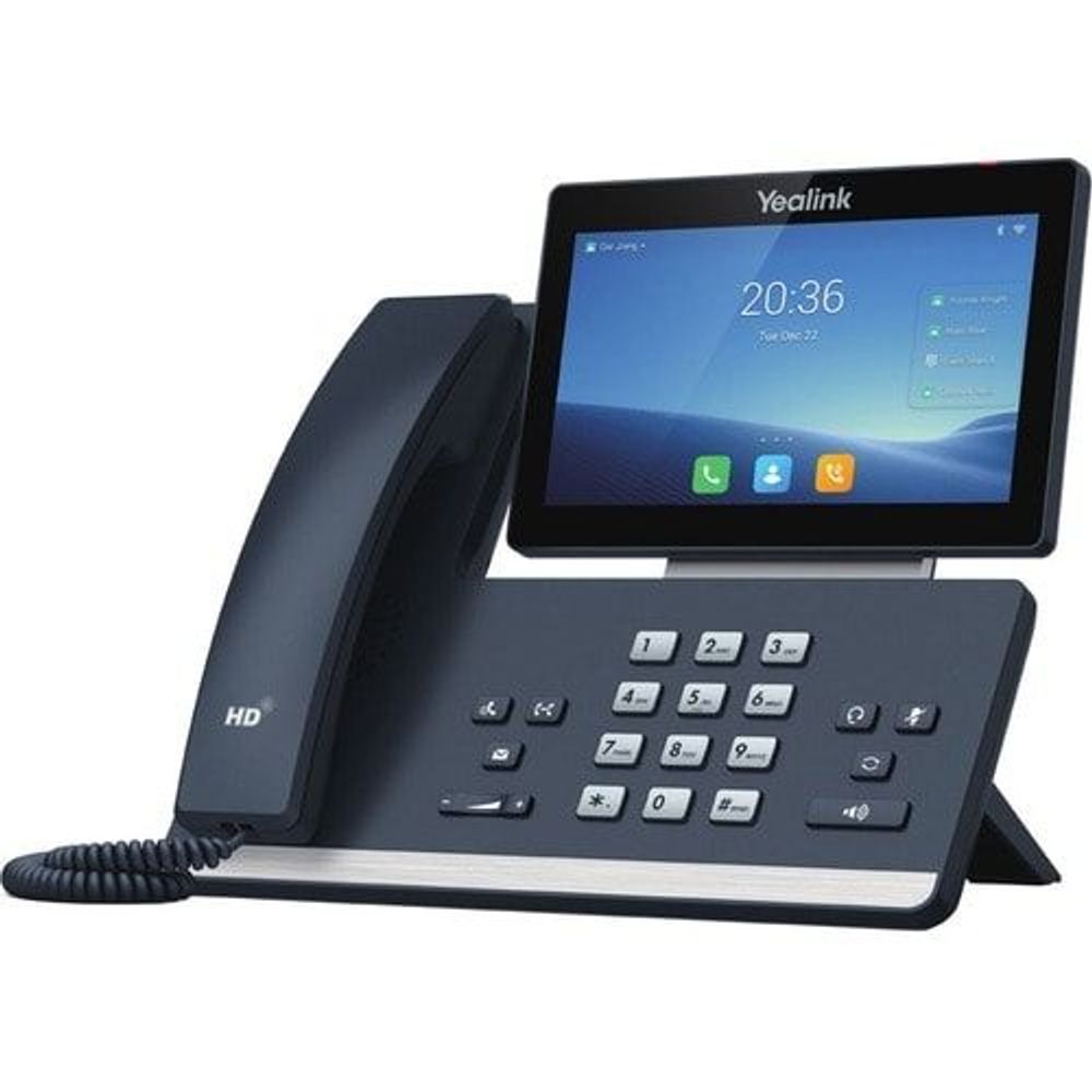 Yealink T58W Android Phone. 7 Inch adjustable Touch Screen Wired hands