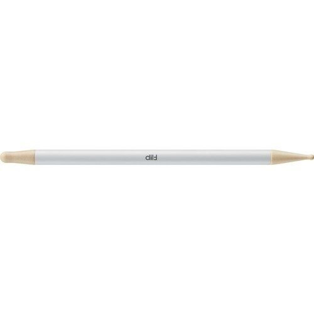 Gray stylus pen with gold tip for interactive display