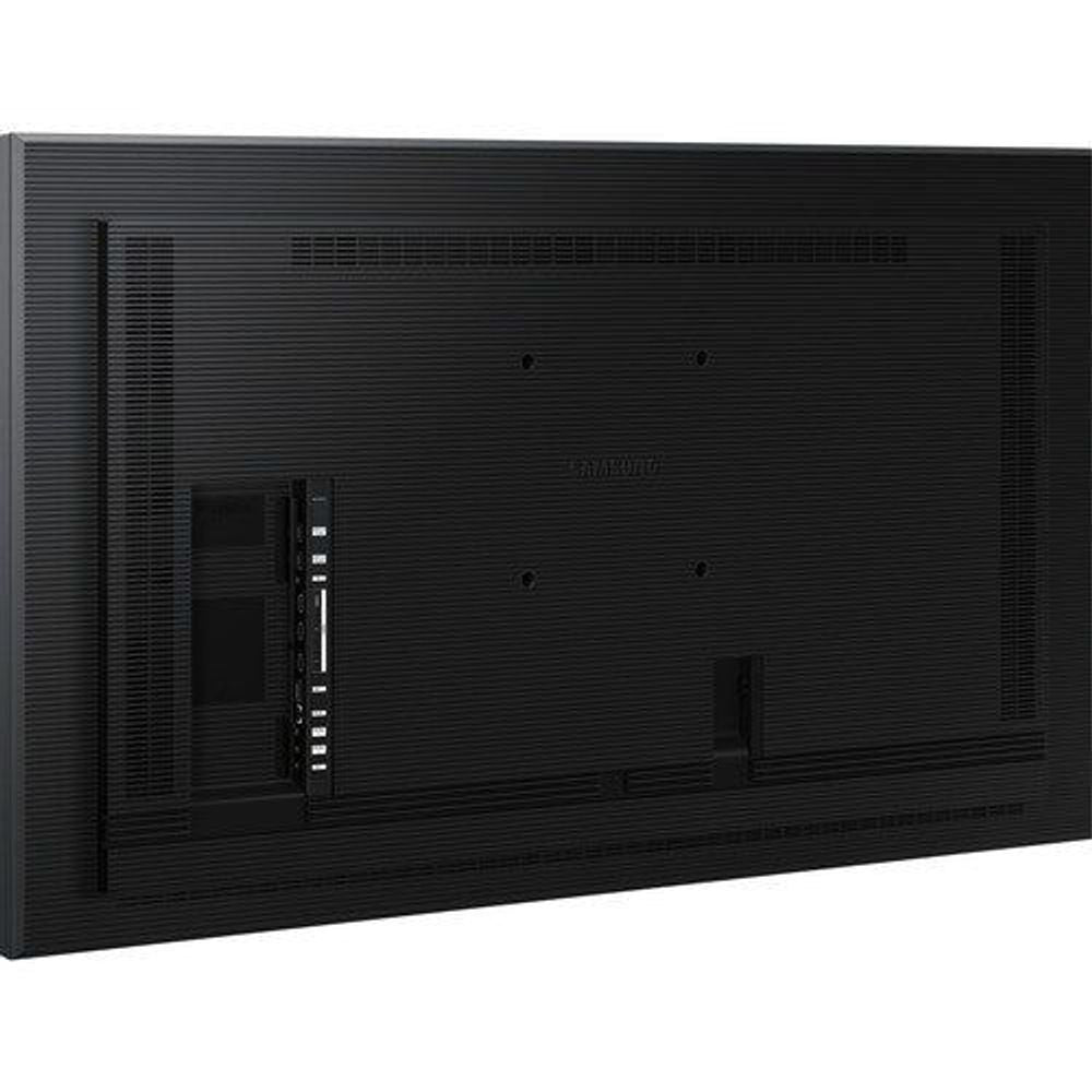 Samsung 50-inch QHB professional display back view with vented design and port area