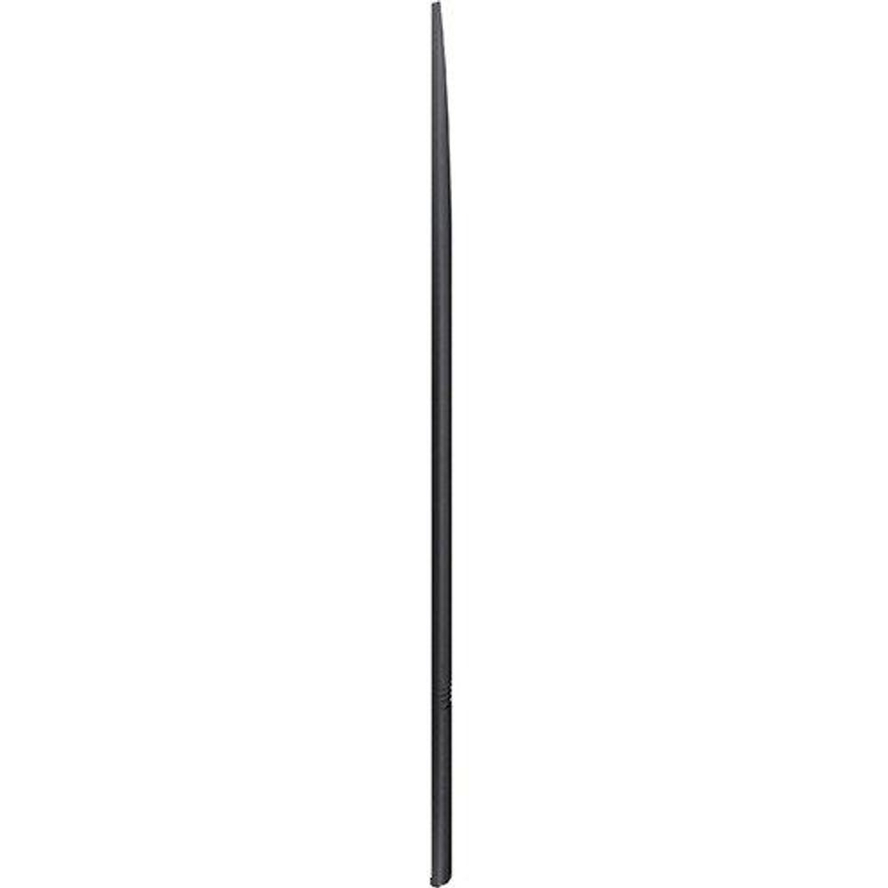 Digital signage display slim side profile with dark edge