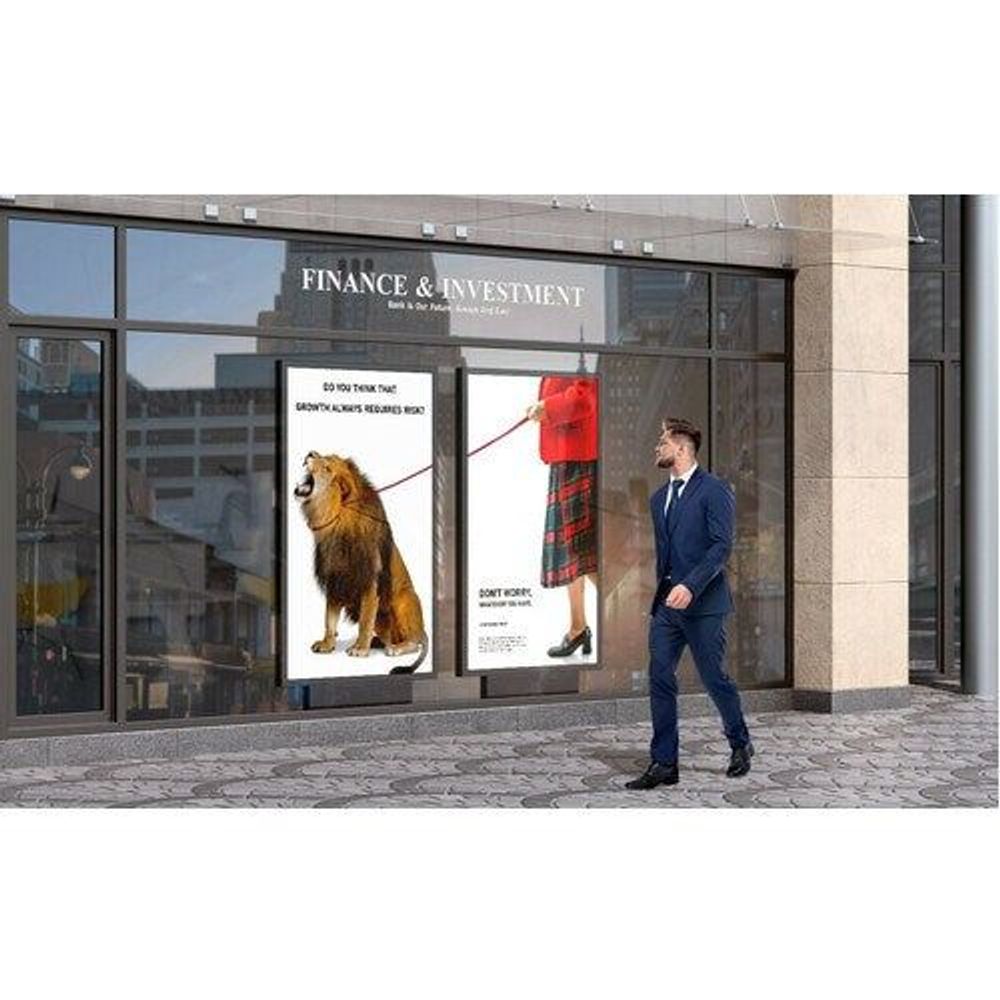 LH75OMAEBGBXXY - Samsung 75" OMA Window Display - 75" LCD - 3840 x 2160 - 4000 cd/m² -