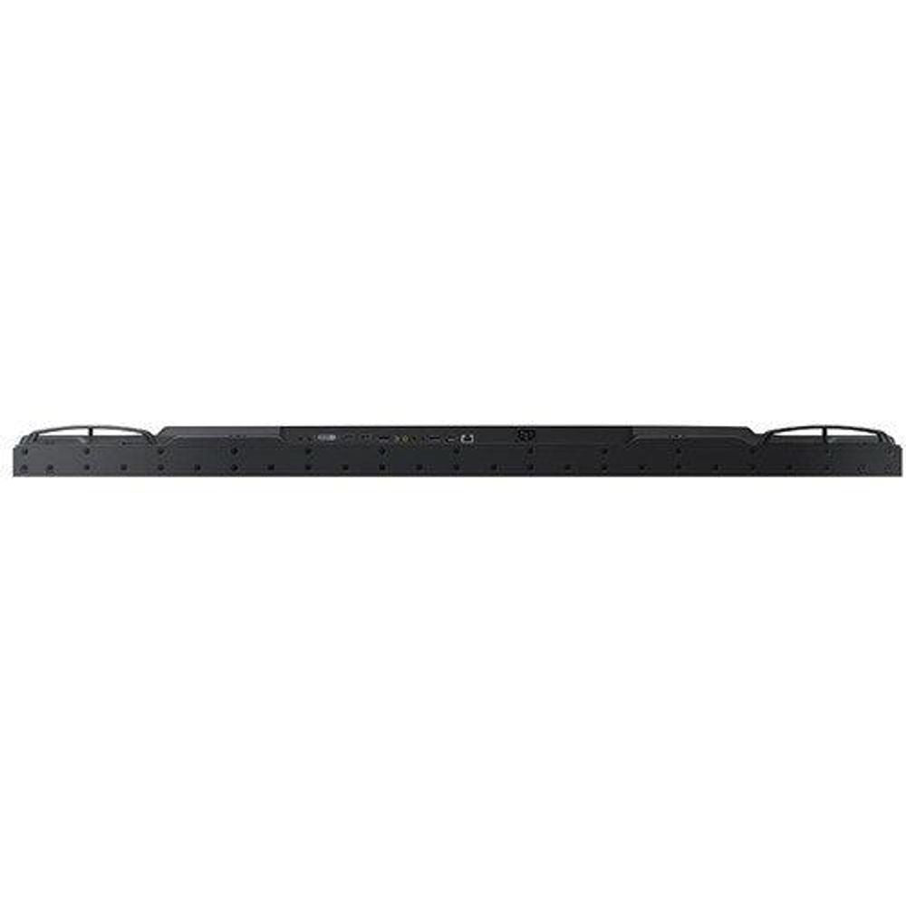 Samsung 55-inch digital signage LCD bottom edge view with vented openings