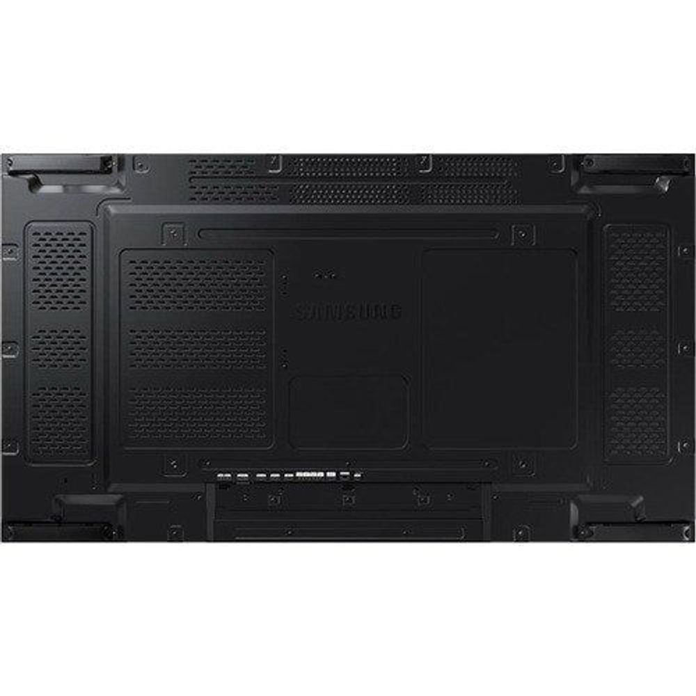 55-inch LCD digital signage display back panel with vented sections