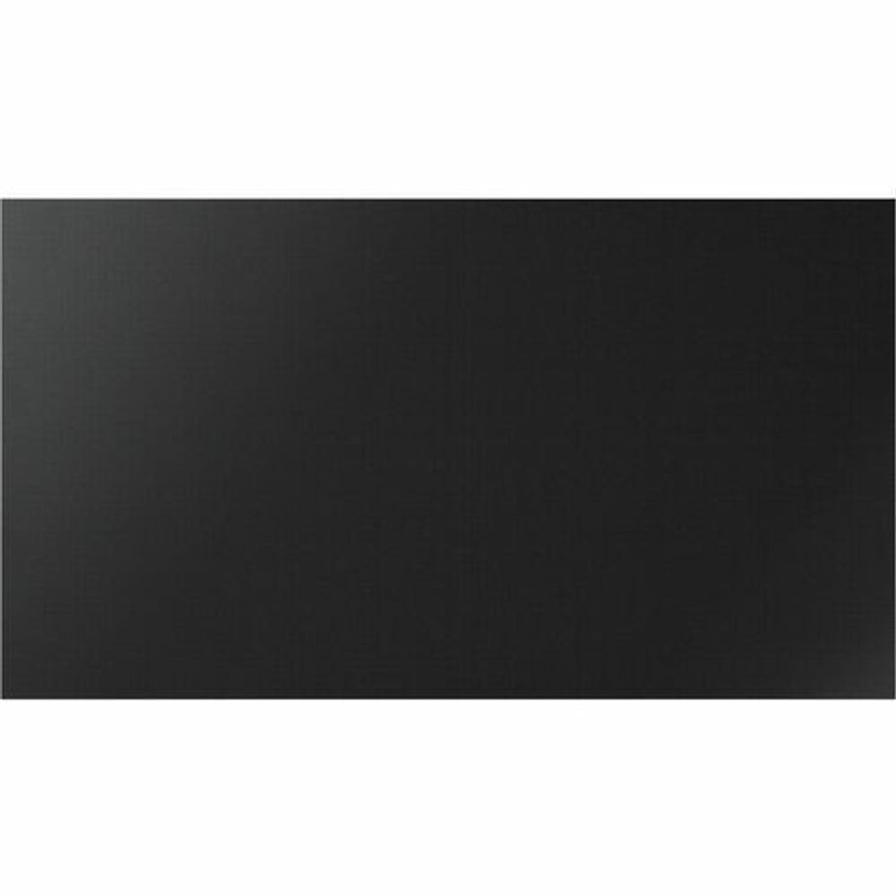 Digital signage LCD display screen close-up with dark matte surface