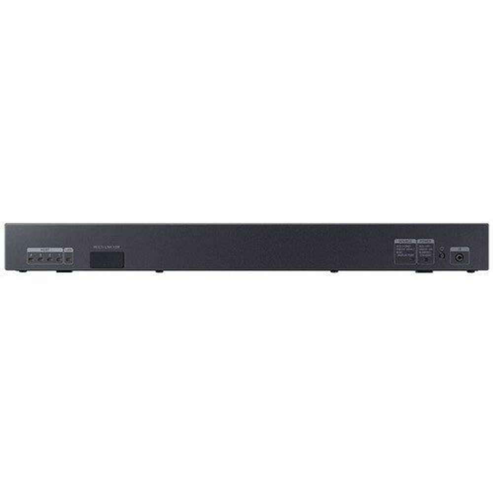 Samsung signage box side connectors and ports along the back edge