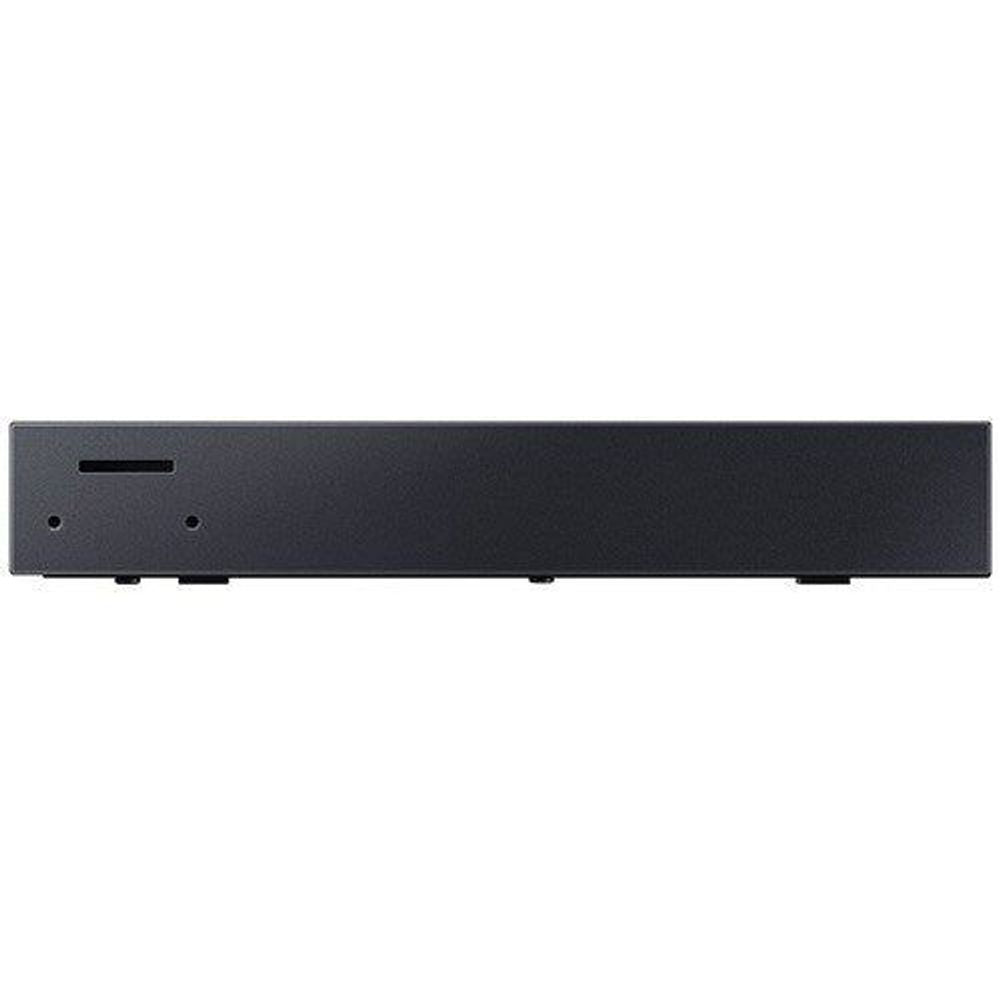 Samsung signage box underside with mounting feet and ventilation opening