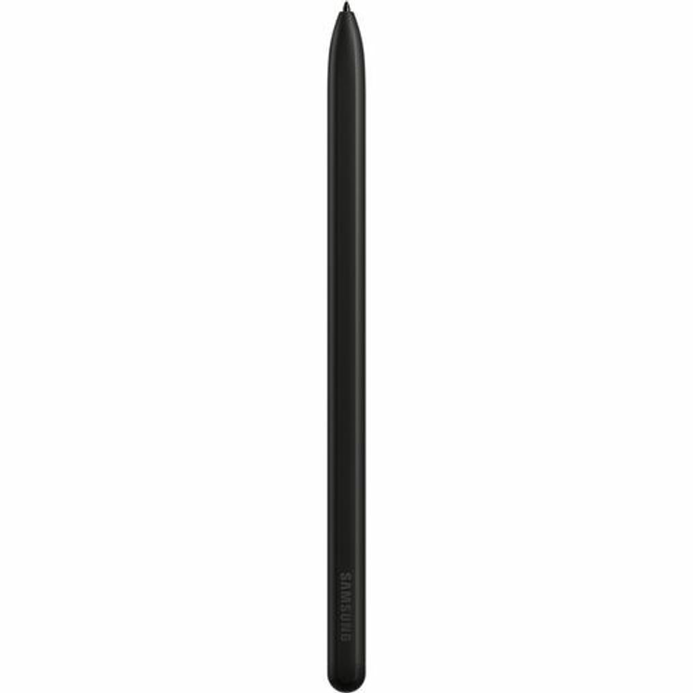 Black stylus pen for tablet, side view
