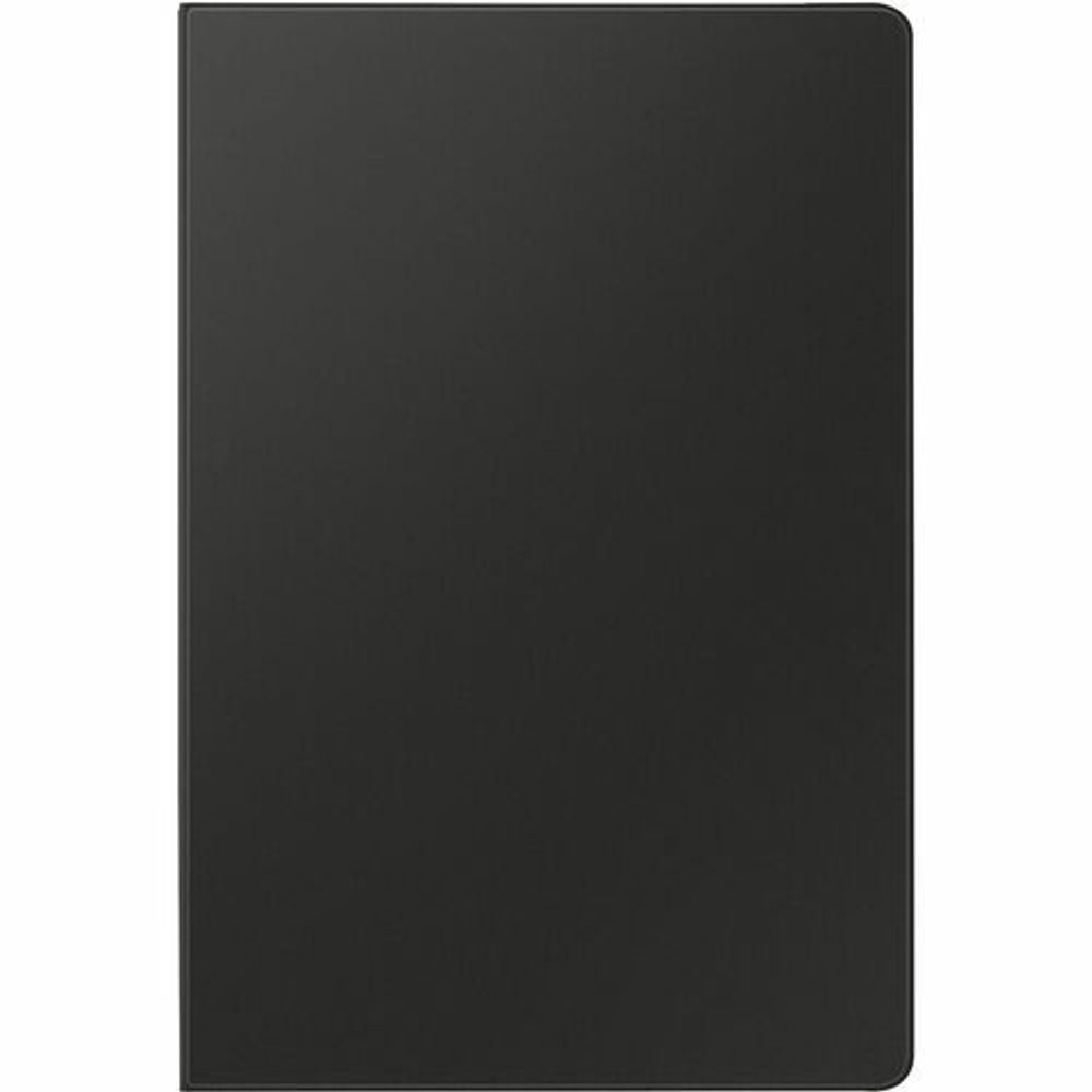 Black slim tablet case back cover with smooth surface