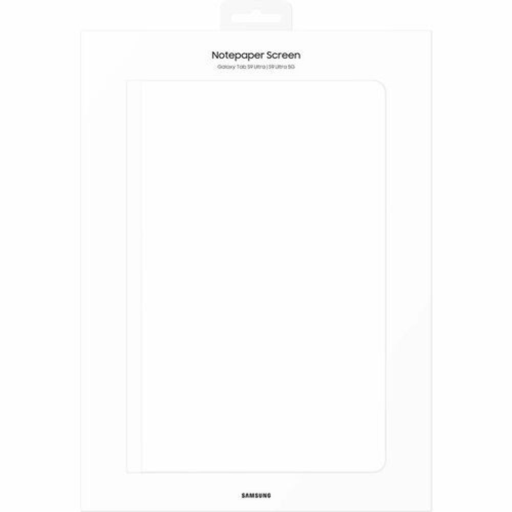 Samsung screen protector retail box packaging for Galaxy Tab S9 Ultra