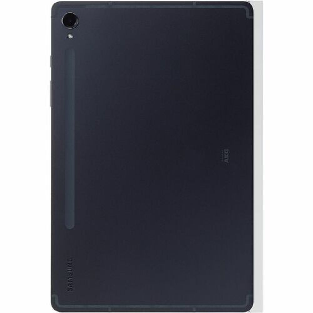 11-inch AMOLED tablet screen protector, white, shown on tablet back