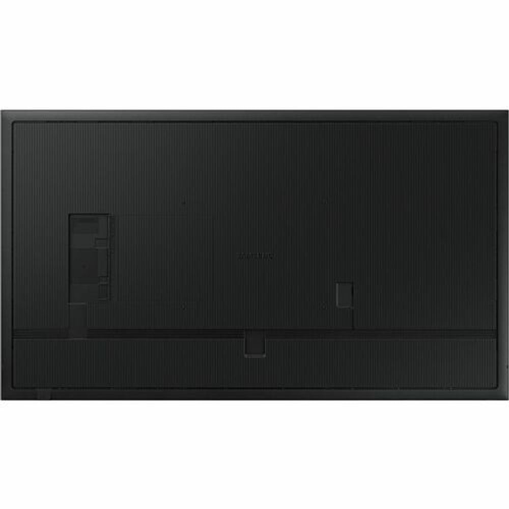 Samsung digital signage display rear view with mounting slots