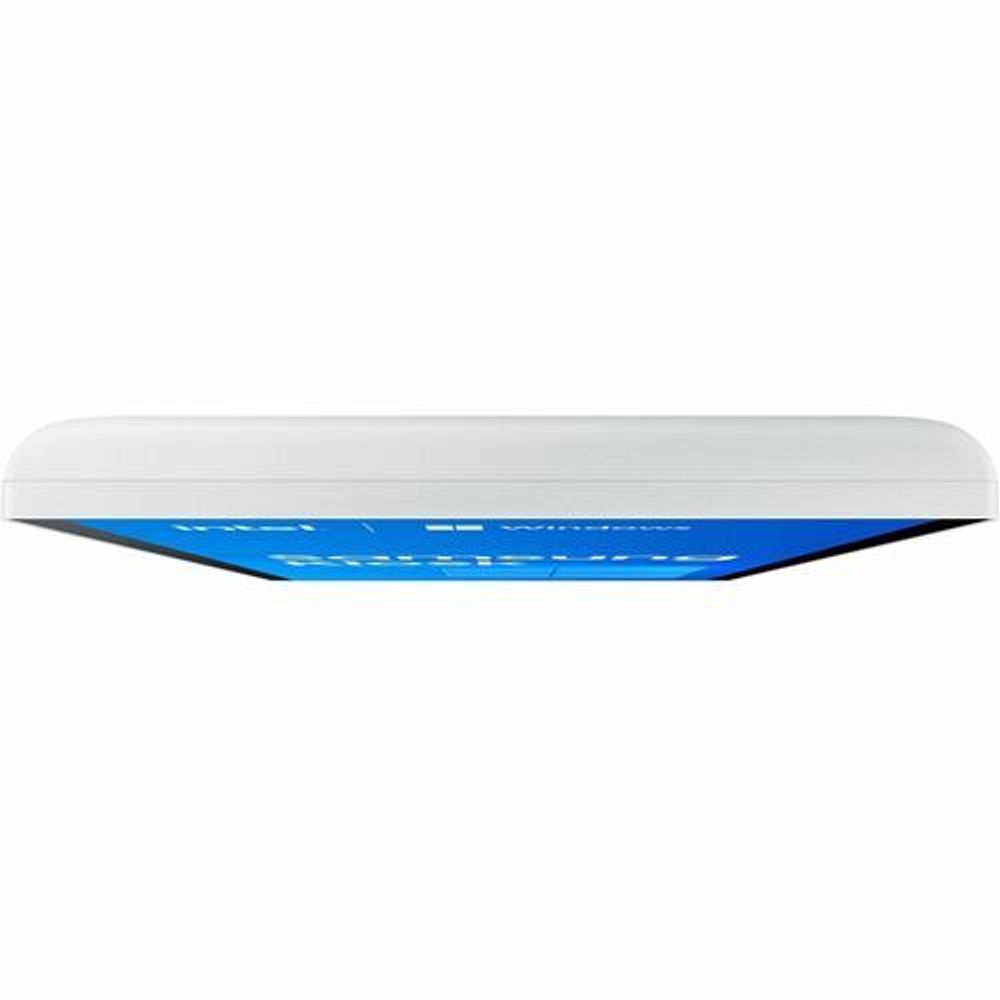 Samsung Kiosk 24-inch kiosk display underside view with thin blue accent strip