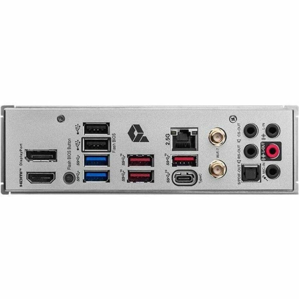 MSI PRO Z790-A MAX WIFI motherboard rear I/O panel with USB and audio ports