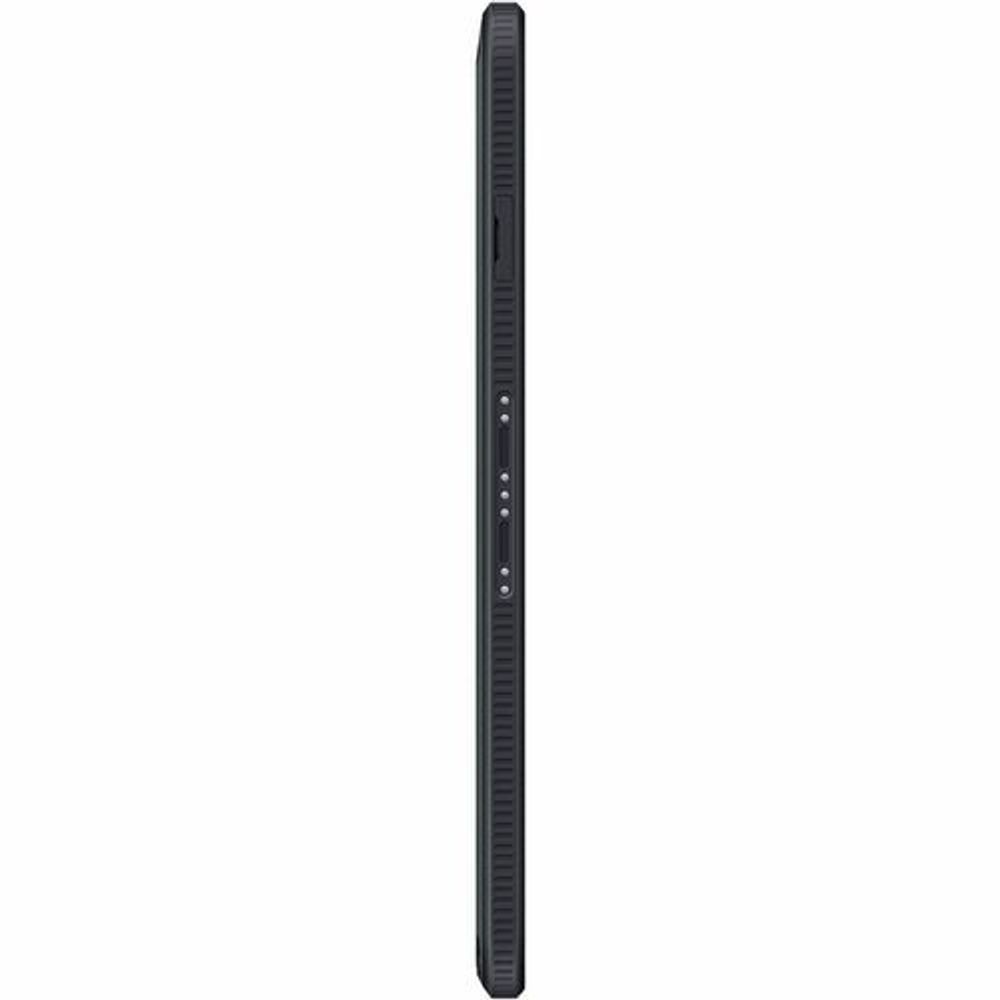 Samsung rugged tablet opposite side with speaker holes and buttons