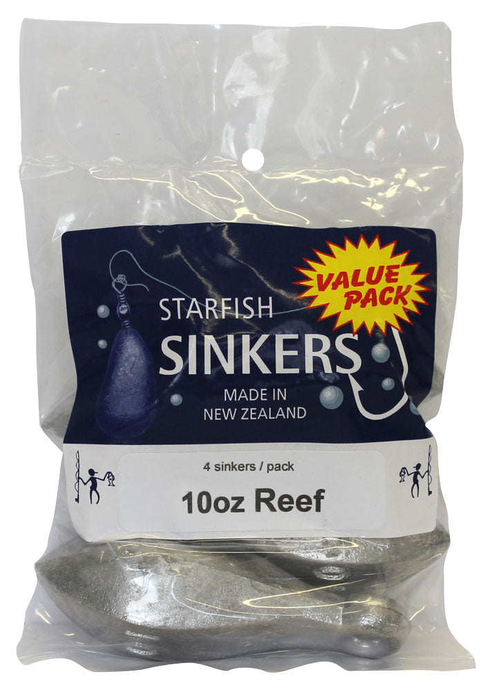 Starfish Reef Sinkers - Value Packs 10oz Value Pack QTY 4