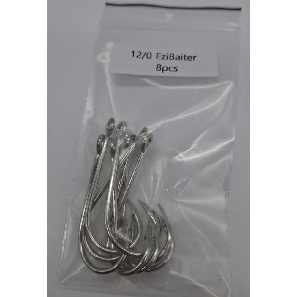 Ez Baiter Circle Hooks 12/0 (Pack of 8)