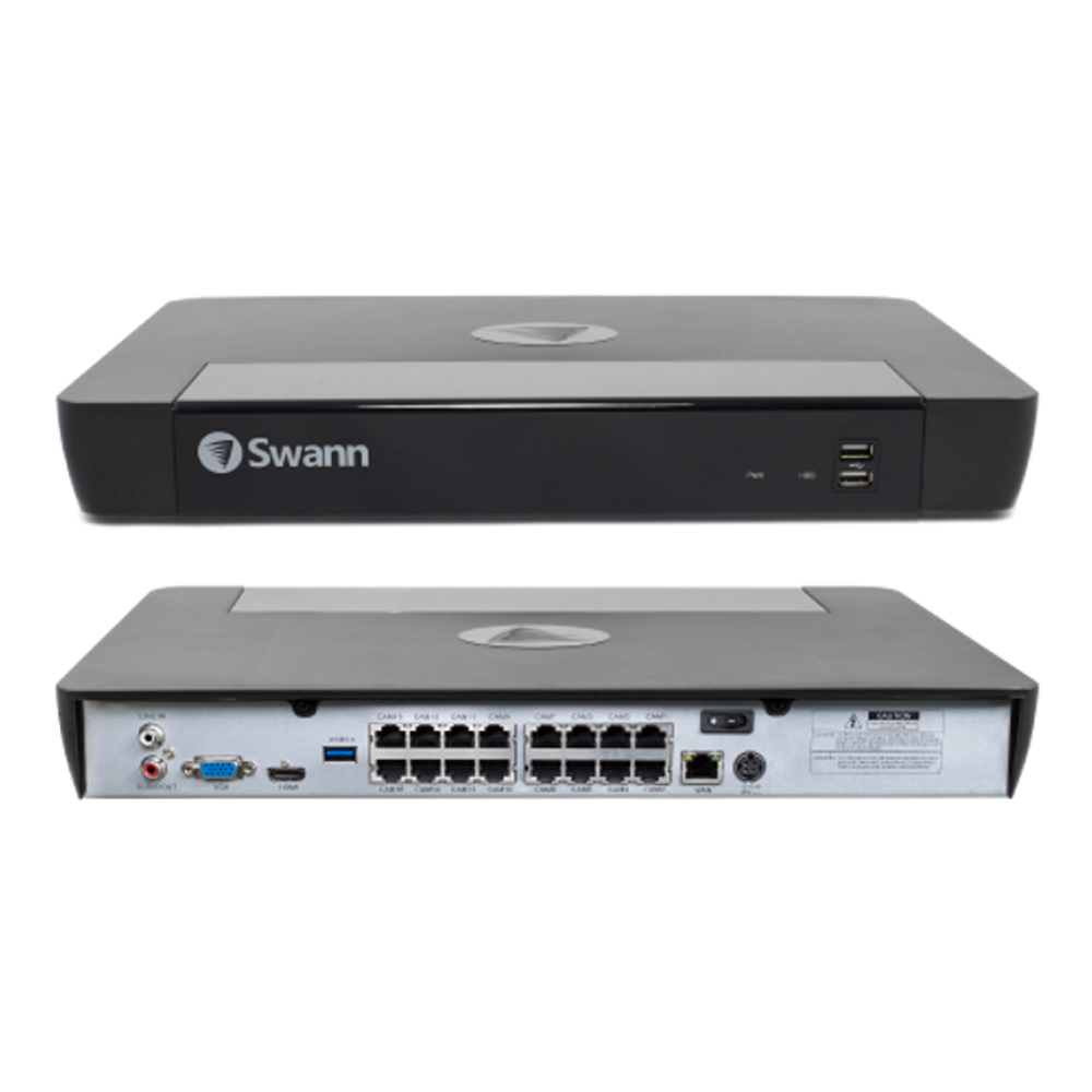 Swann NVR16-8580 4K / 2TB / 8 x NHD-875WLB 4K Bullet