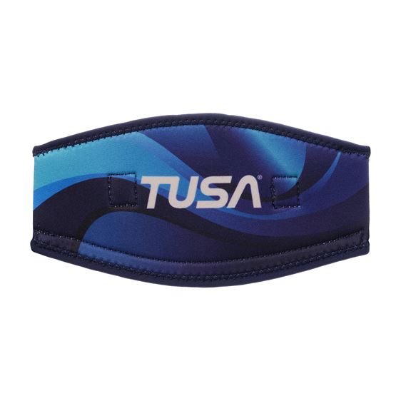 Premium Tusa Mask Strap Cover Blue