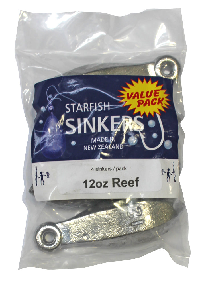 Starfish Reef Sinkers - Value Packs 12oz Value Pack QTY 4