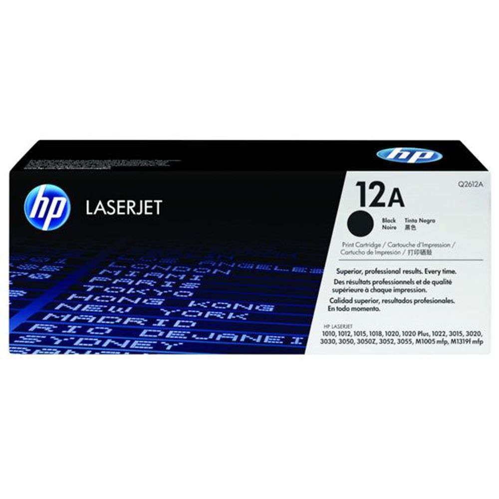 Q2612A - HP 12A Black Toner