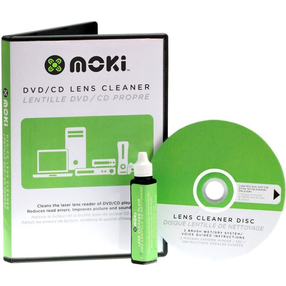 Moki CD/DVD Laser Lens Cleaning Kit | TECH SUPPLY SHED