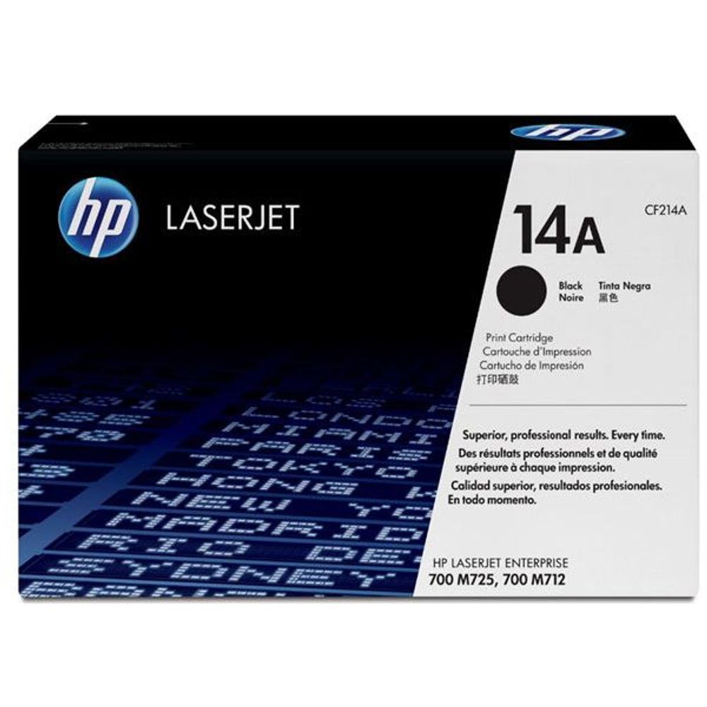 CF214A - HP 14A Black Toner