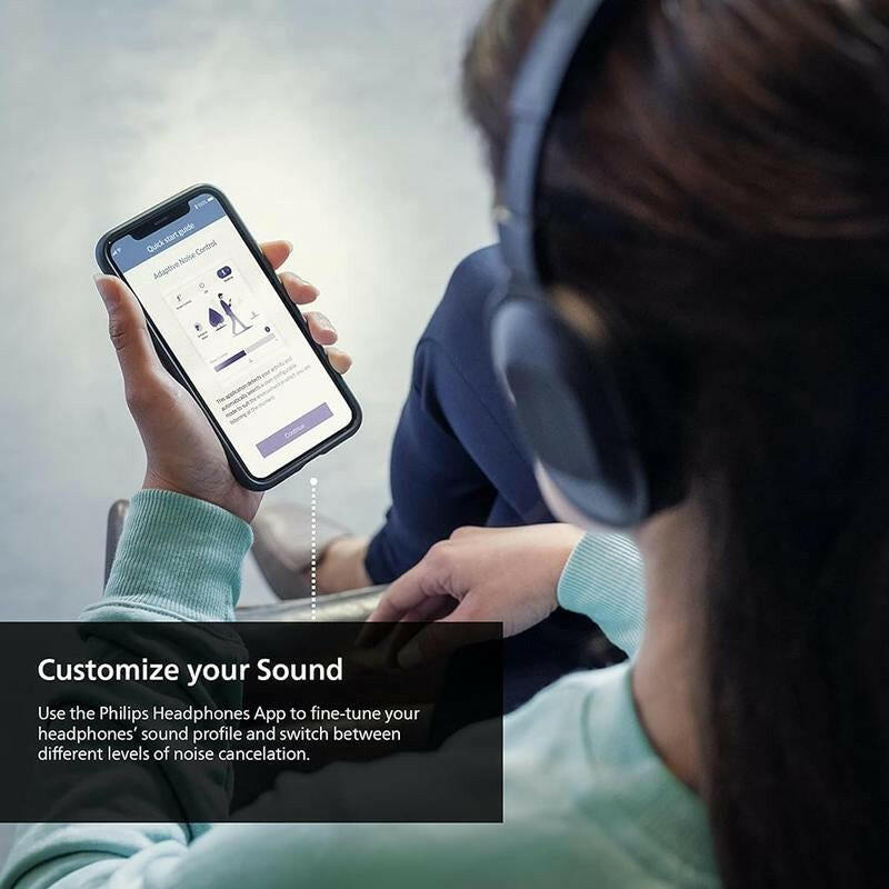 Philips H6506 Wireless Bluetooth Noise Cancelling Over-Ear Headphones